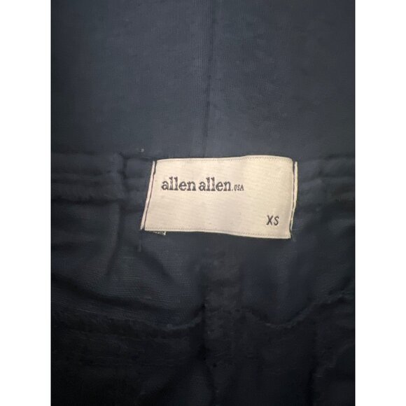 Allen Allen Navy Linen Pants - Picture 5 of 7